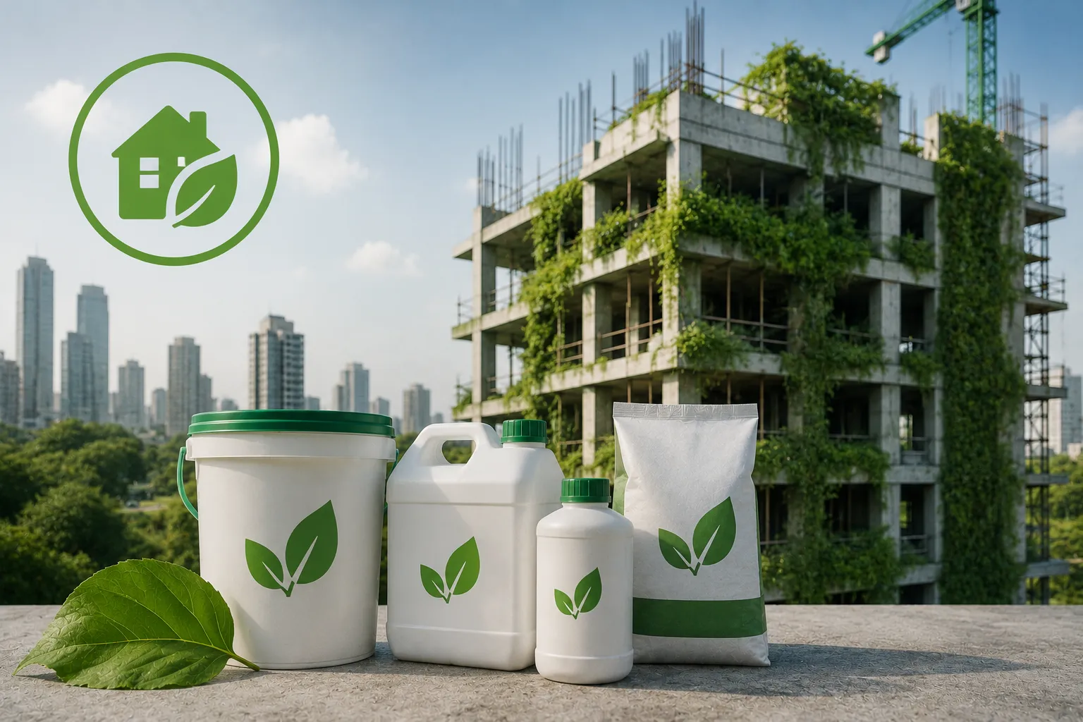 green building construction chemicals