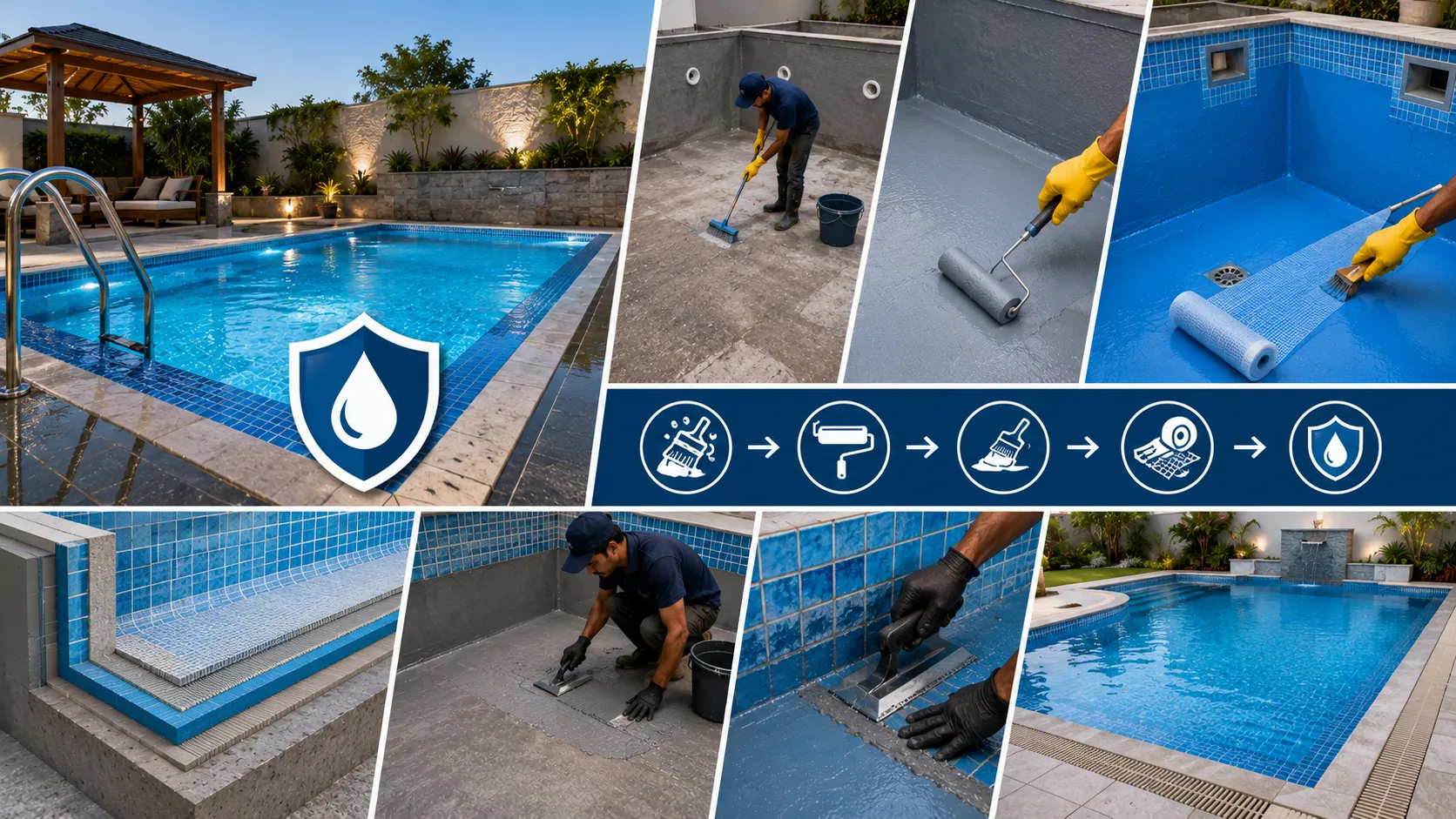swimming pool waterproofing guide