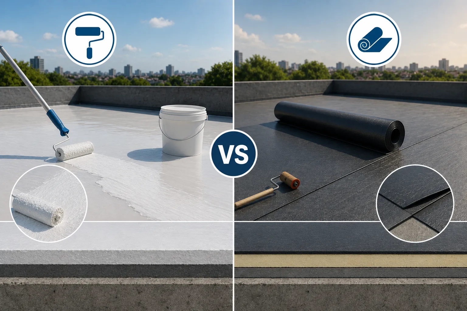 waterproofing membranes liquid vs sheet